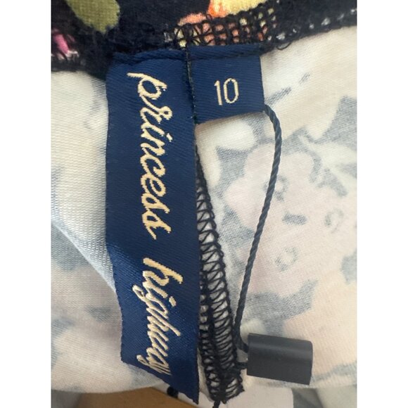 2/$30  Princess Highway Size 6 Organic Cotton Floral Natalie Flared Pant NWT - Picture 4 of 15